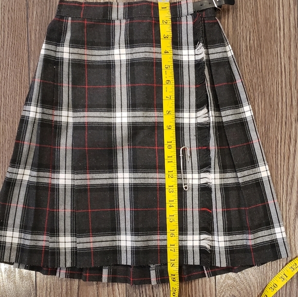 Plaid Pleated Kilt - Picture 7 of 7